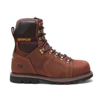 Caterpillar Alaska 2.0 8" Waterproof Thinsulate™ Steel Toe Men's Safety Boots Coffee | CAT043-AU