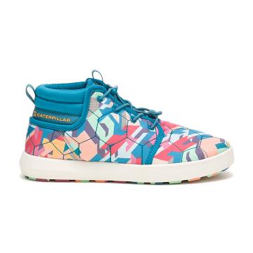 Caterpillar CODE Scout Mid Women's Sneakers Multicolor | CAT521-AU