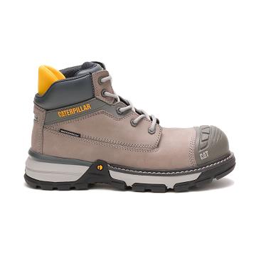 Caterpillar Excavator Superlite Waterproof Carbon Composite Toe Women's Work Boots Khaki | CAT505-AU