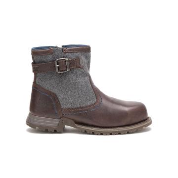 Caterpillar Jace Steel Toe Women's Work Boots Burgundy | CAT444-AU