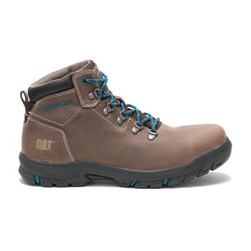 Caterpillar Mae Steel Toe Waterproof Women's Waterproof Boots Taupe | CAT453-AU