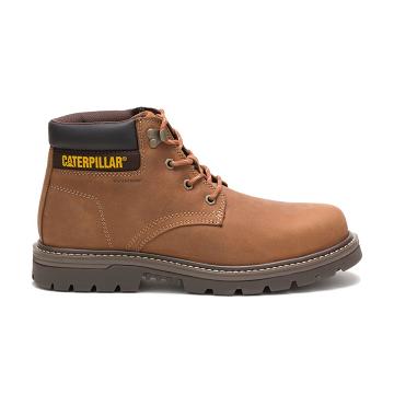 Caterpillar Outbase Waterproof Steel Toe Men's Waterproof Boots Brown | CAT142-AU