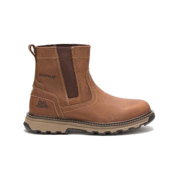 Caterpillar Pelton Men's Work Boots Brown | CAT098-AU