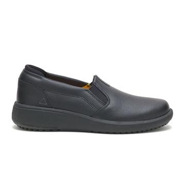 Caterpillar ProRush SR+ Slip-On Women's Walking Shoes Black | CAT576-AU
