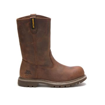Caterpillar Revolver Steel Toe Women's Work Boots Brown | CAT446-AU