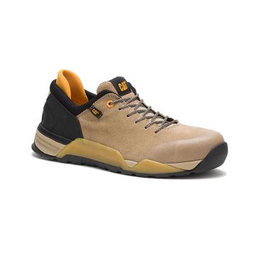 Caterpillar Sprint Suede Alloy Toe Men's Walking Shoes Brown | CAT372-AU