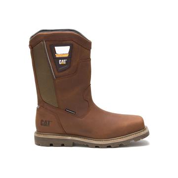 Caterpillar Stillwell Waterproof Steel Toe Men's Work Boots Brown | CAT110-AU