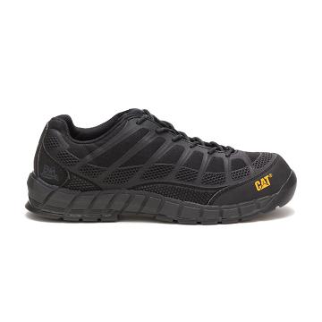 Caterpillar Streamline Composite Toe Men's Walking Shoes Black | CAT355-AU
